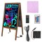 Large LED Magnetic Chalkboard Sandwich Board Restaurant Store Business Menu Sign